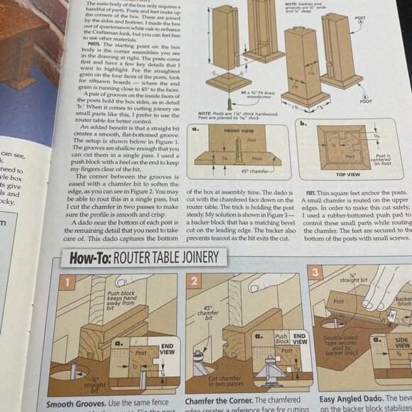 Woodsmith Magazine u Vol 37 Issue 220 Aug Sep 2015 Sanding Solutions - Picture 7 of 8